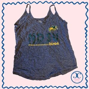 NDSU Bison Cropped Tank